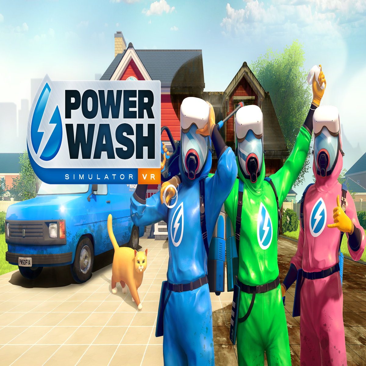 PowerWash Simulator VR review – the only way to power wash