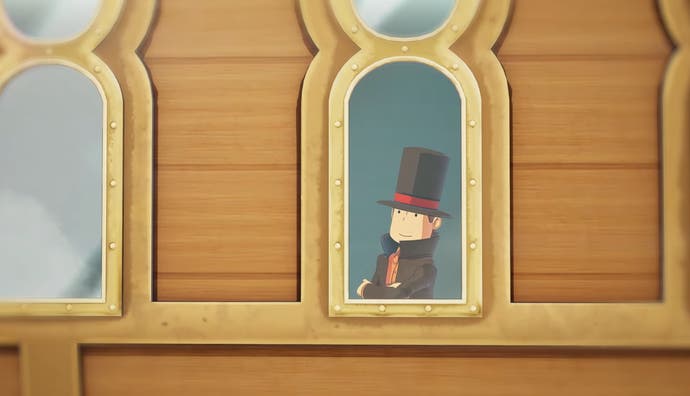 Professor Layton and the New World of Steam.