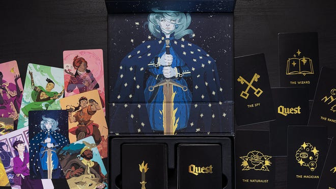 Quest, a fantastically easy storytelling RPG perfect for children and beginners.