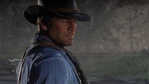 A clean shaven Arthur Morgan looks into the camera in Red Dead Redemption 2