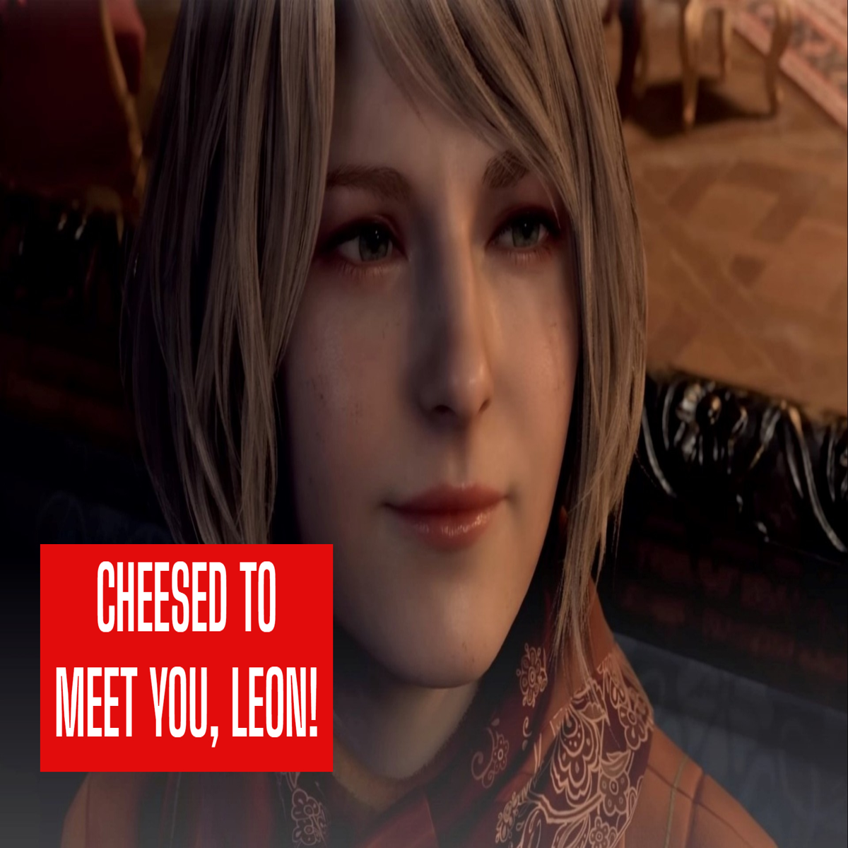 My gf quickly made this after seeing the mouse Ashley memes : r/residentevil
