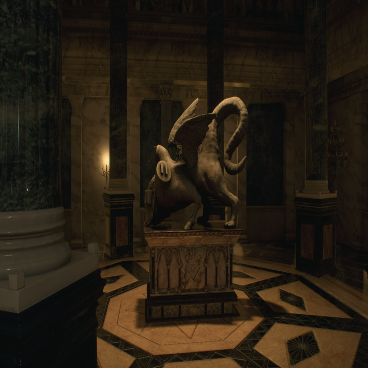 Chapter 9 guide (Grand Hall, Courtyard) in Resident Evil 4 remake