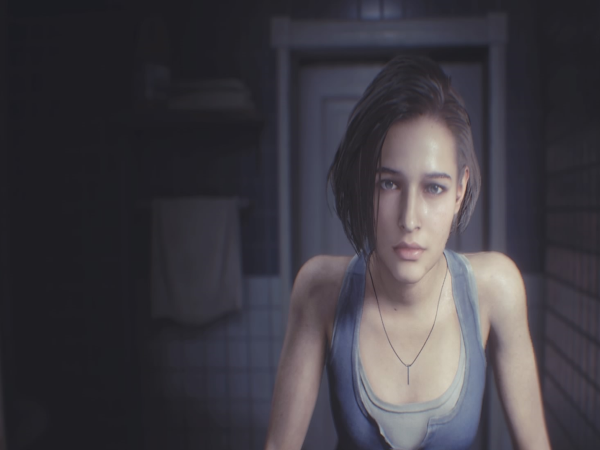 Who plays Jill Valentine in Resident Evil 3 remake game
