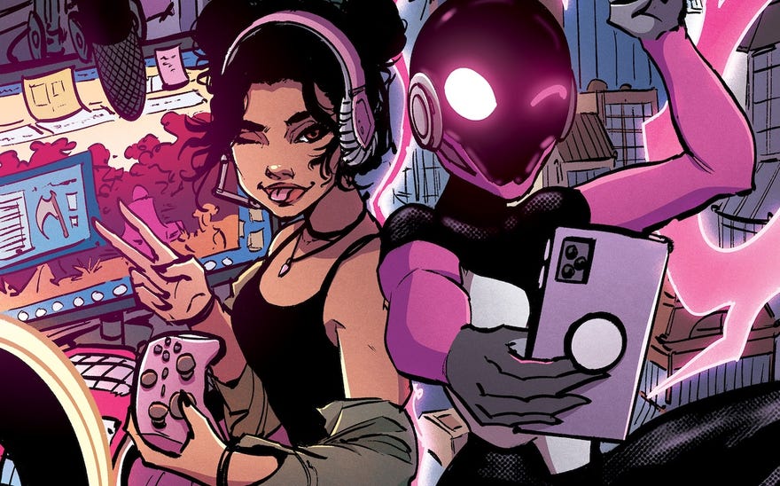 Radiant Pink #1 Preview
