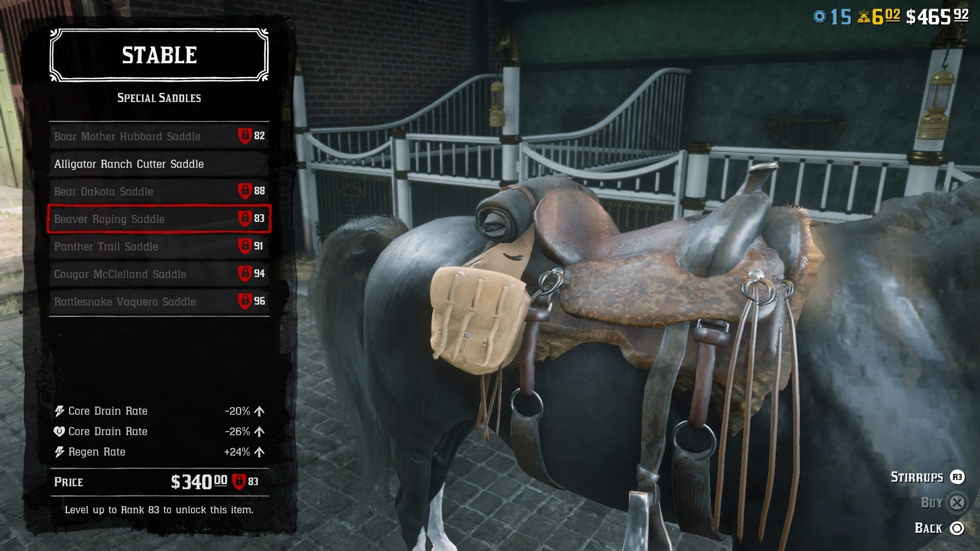 Beaver Roping Saddle Red Dead Online: Best Saddles | VG247