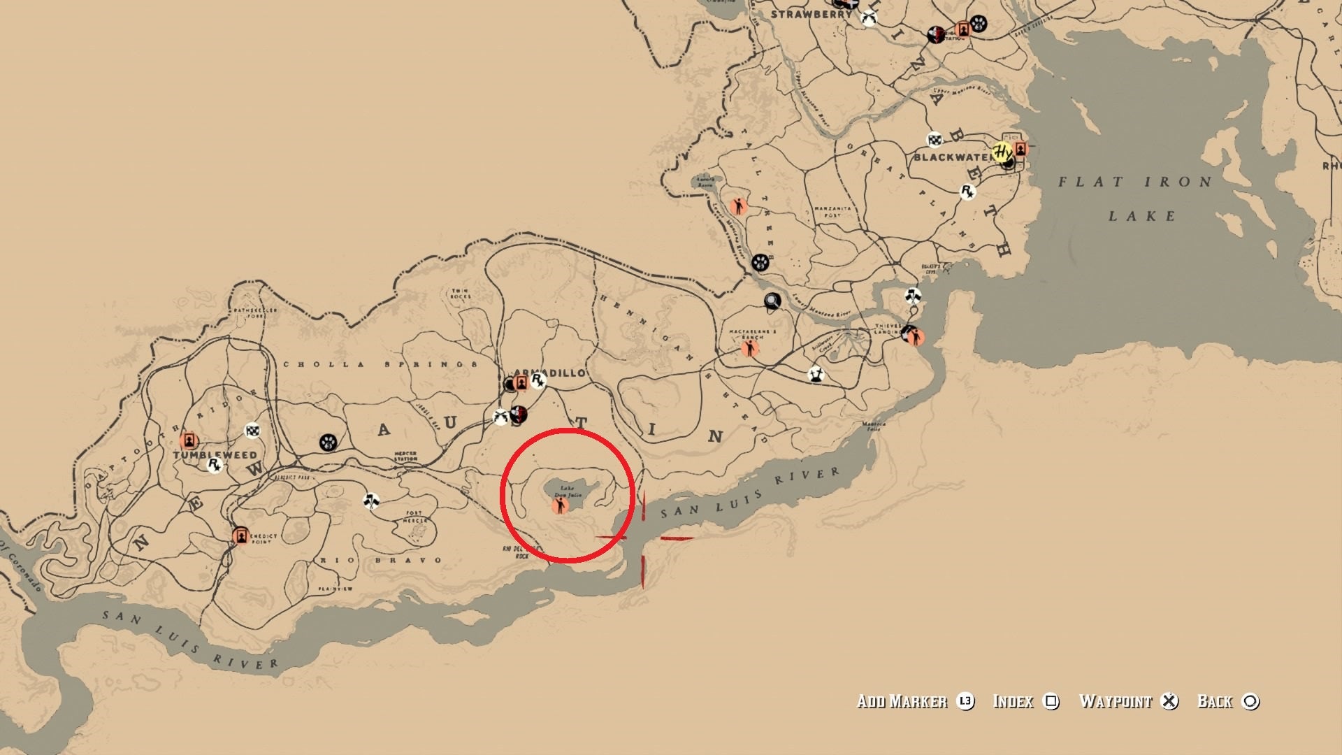 Red Dead Online Legendary Gabbro Horn Ram Location VG247