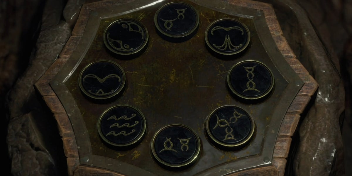 Source: Eurogamer {Resident Evil 4 Large Cave Shrine and Small Cave Shrine symbol ...}