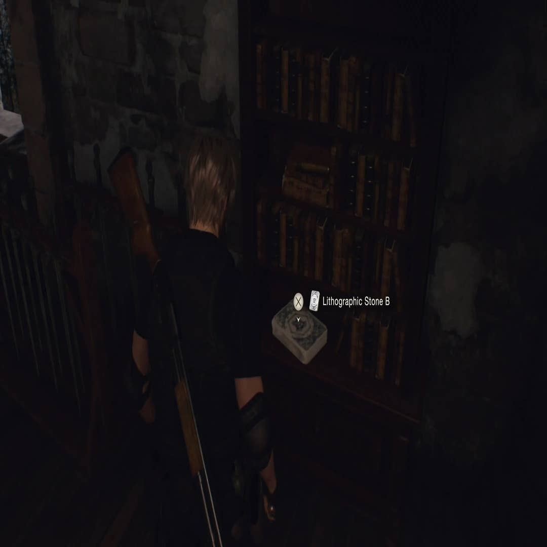 How to solve the Lithographic puzzle in Resident Evil 4