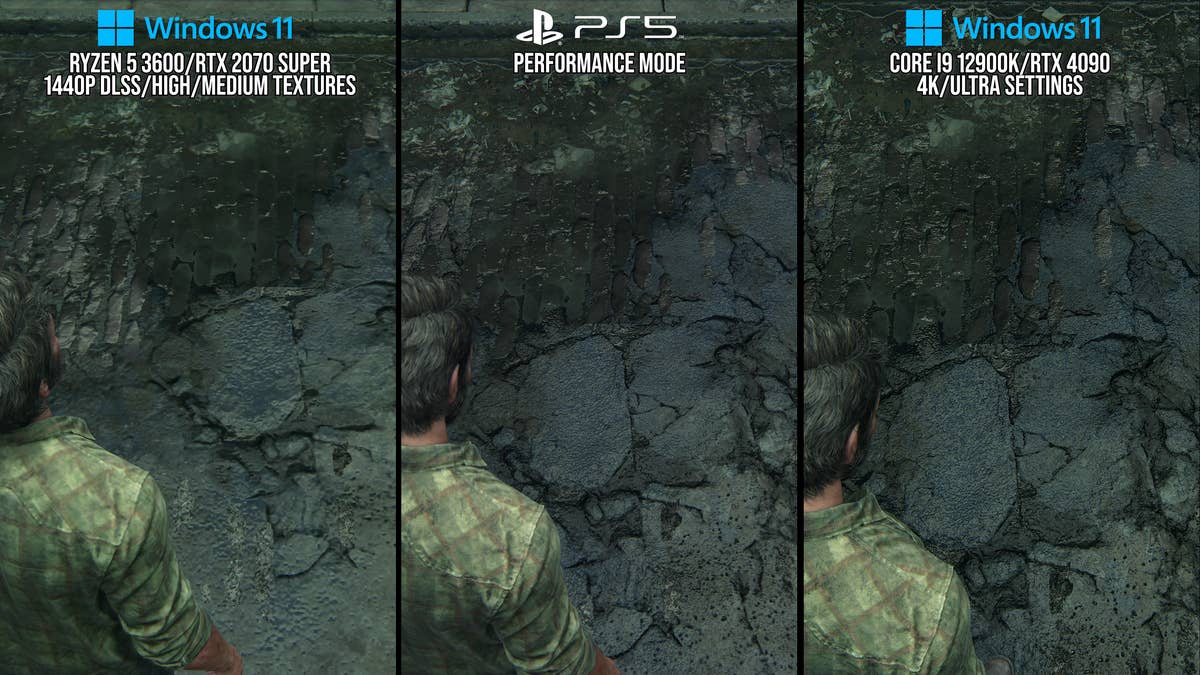 The Last of Us Part 1 [PC] vs [PS5]