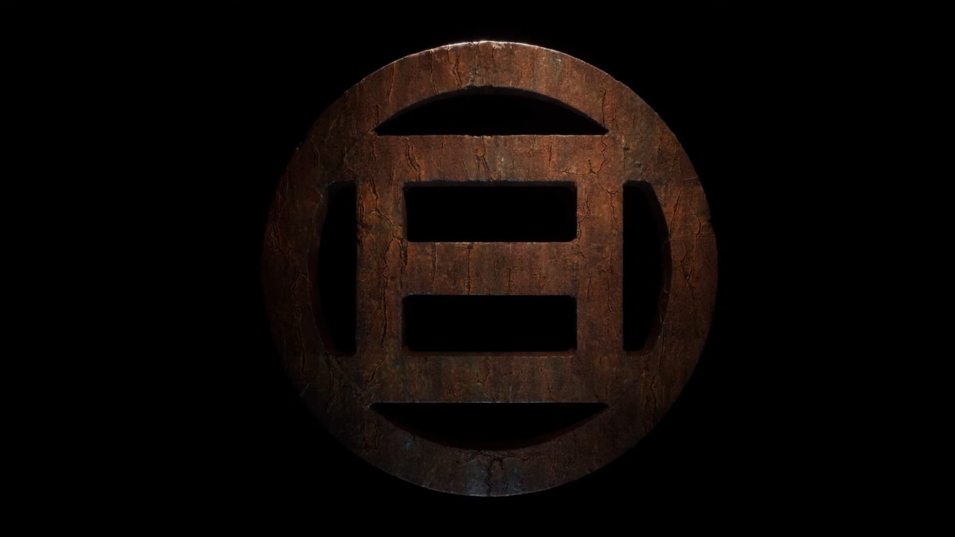 The logo from the remake of Riven: The Sequel To Myst