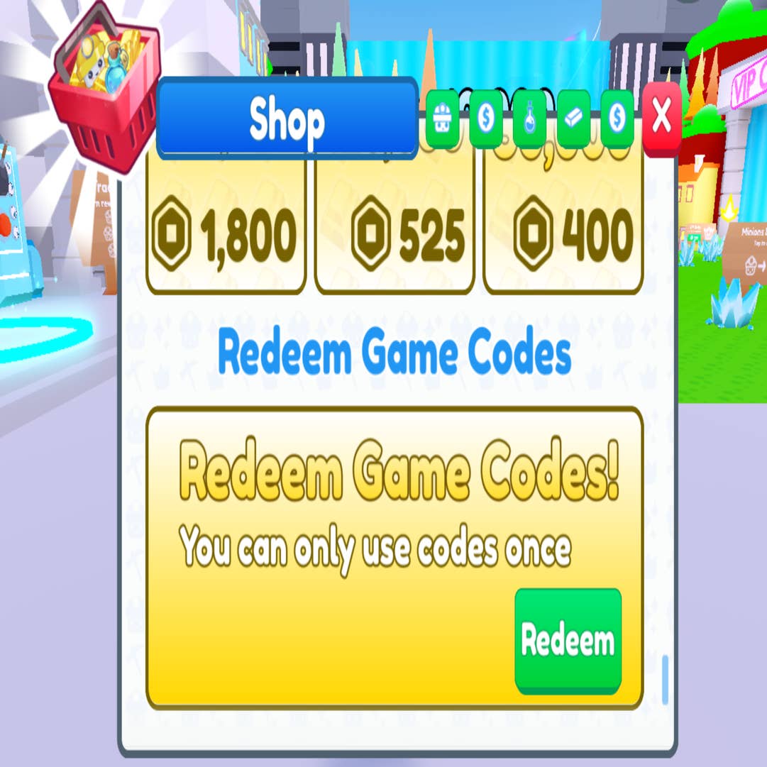 Shop Pet Simulator X Merch Redeem Code online