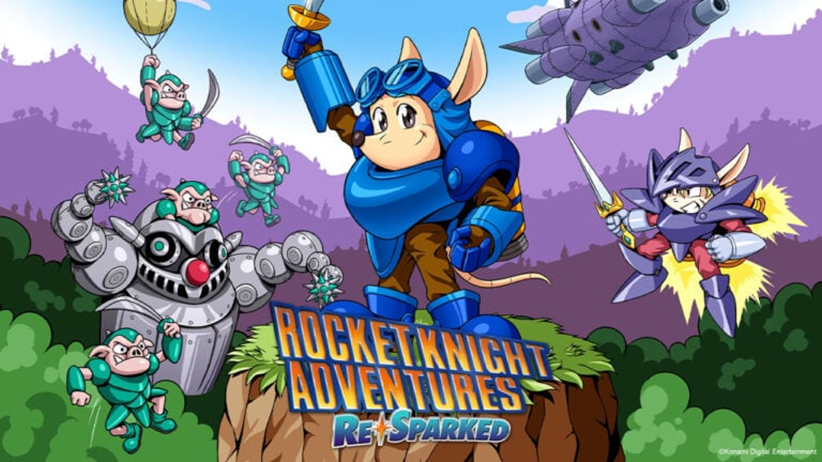 Anunciado Rocket Knight Adventures: Re-Sparked | Eurogamer.es