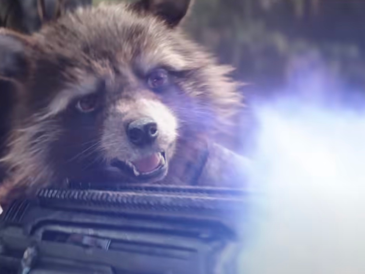 Rocket Racoon Said Scene Guardians Of The Galaxy Movie Rocket Raccoon
