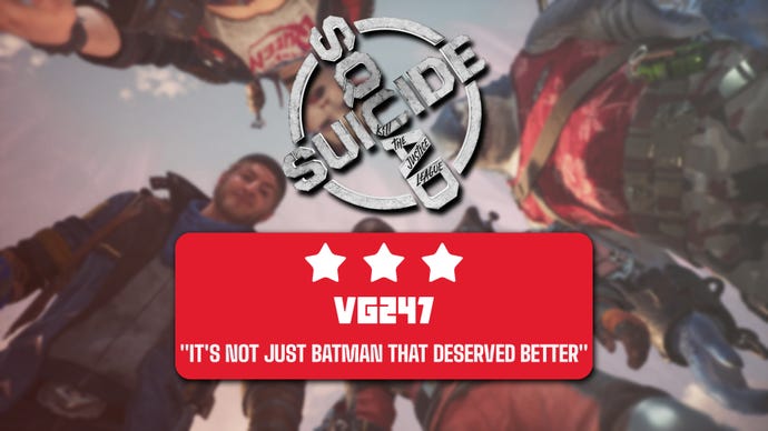 Review header for Suicide Squad: Kill the Justice League – it reads: "It's not just Batman that deserved better".