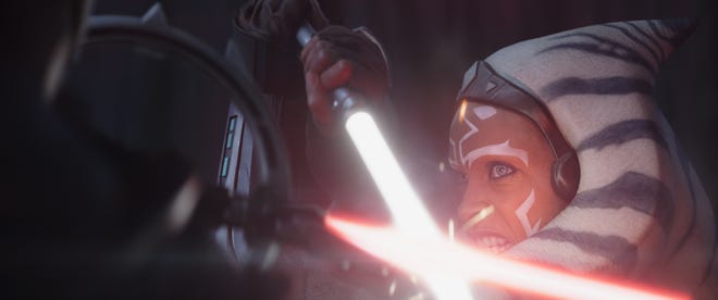 Still image from live action Ahsoka series