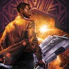 Cover of comic for Hidden Empire feaurting Finn holding a blaster turning back, in front of him is a large spaceship