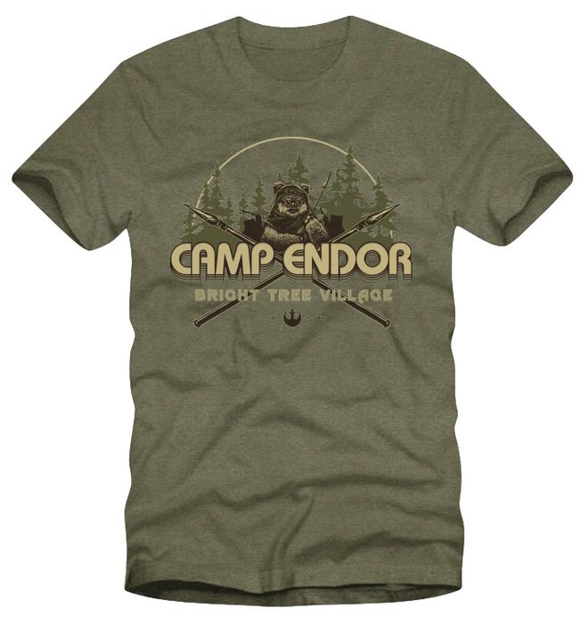 Camp Endor t-shirt