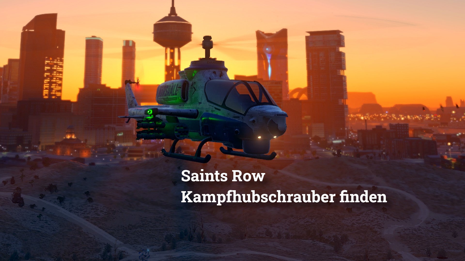 Saints Row Kampfhubschrauber finden So bekommt ihr den Tornado