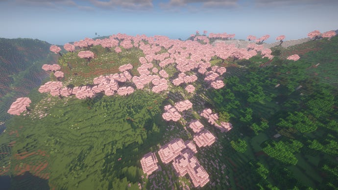 Sakura Season Minecraft seed