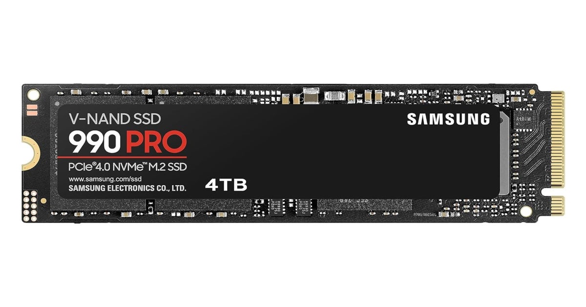 Get the Samsung 990 Pro NVMe SSD at its lowest ever price on