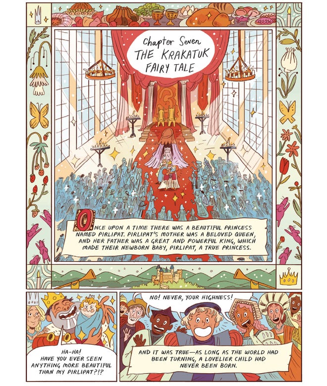 Interior comics page from Nutcracker