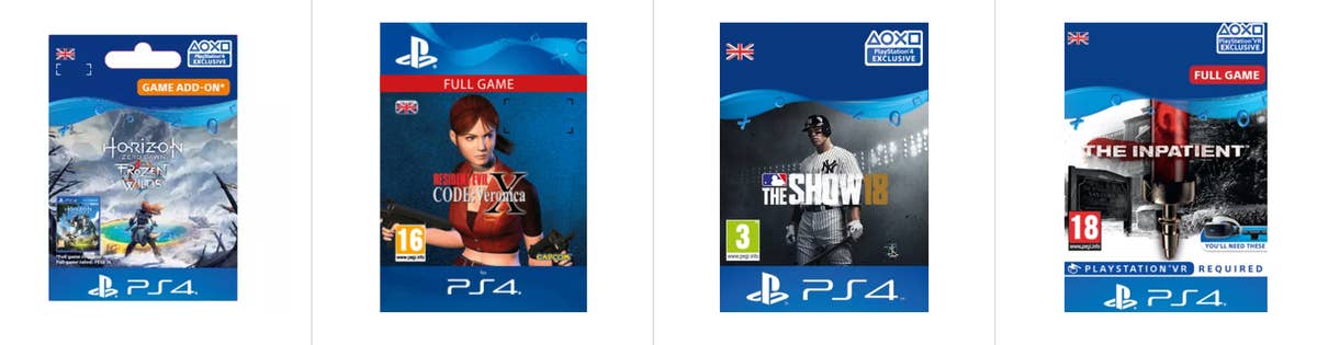 Sony pulls full game download codes from all stores