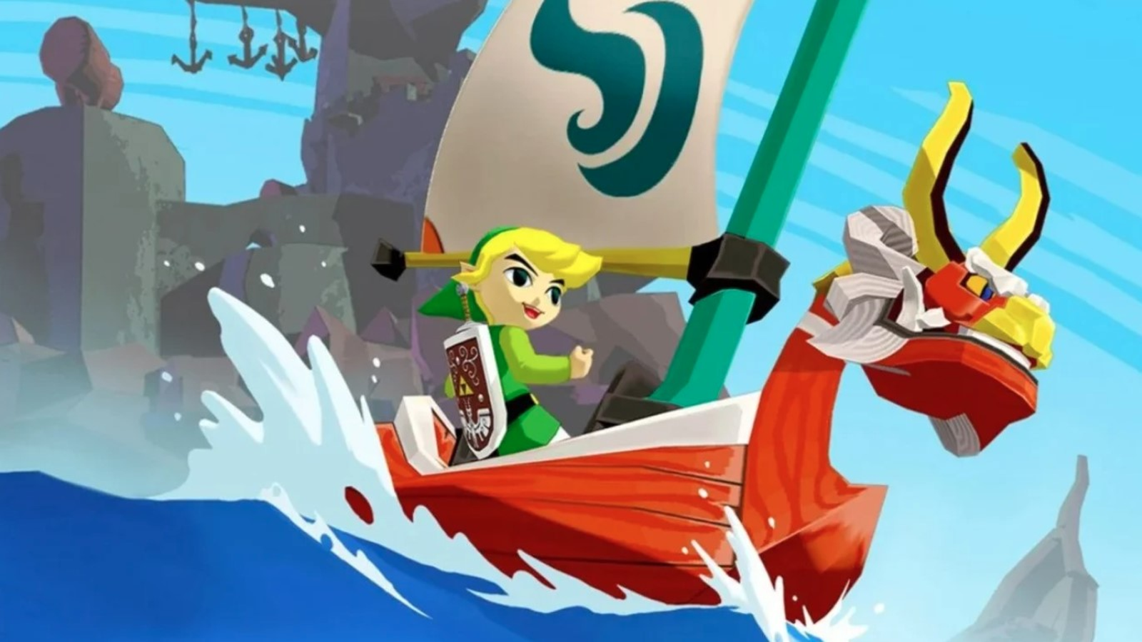The Legend of Zelda The Wind Waker Game, Gamecube, Wii U, Wii