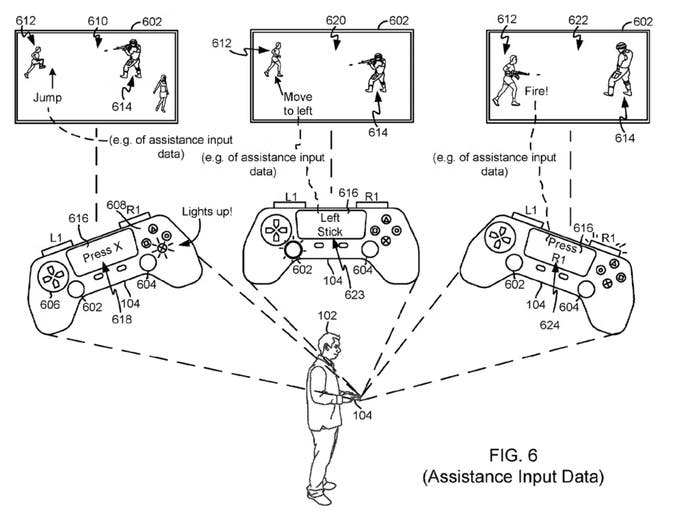 آخرین پتنت سونی نشان می‌دهد که در حال توسعه یک کنترلر DualSense است که می‌تواند نکات بازی را ارائه دهد.