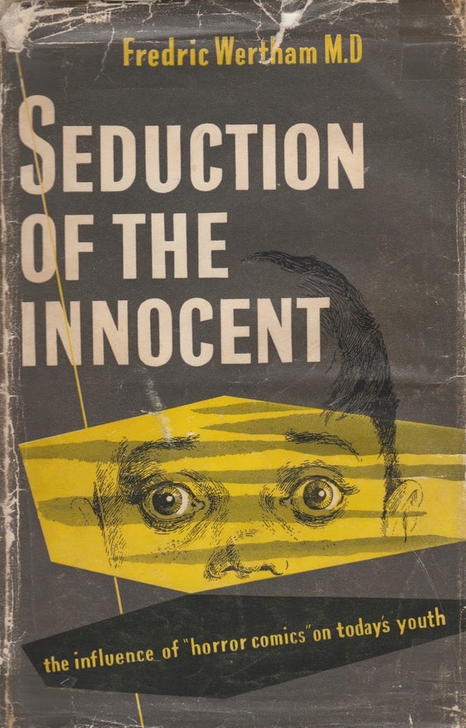 Grey cover of Seduction of the Innocent