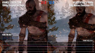 Image for AyaNeo 2 vs PlayStation 4: God of War Performance Comparison