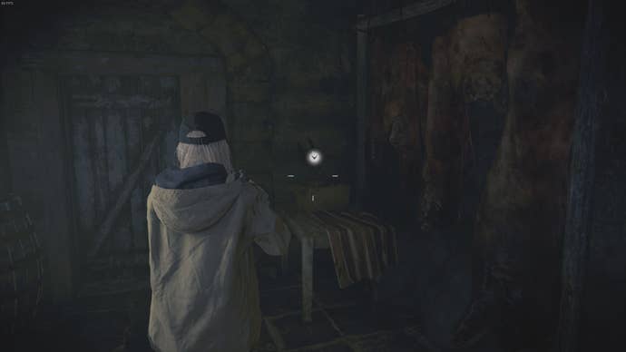 Rose Winters looks at some bolt cutters in Resident Evil Village's Shadows of Rose DLC