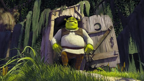 Shrek opening screenshot