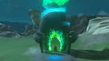 Link standing by the Sinakawak Shrine in The Legend of Zelda: Tears of the Kingdom.