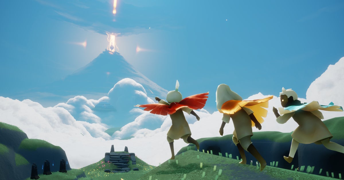 O pacífico MMO Sky: Children Of The Light da desenvolvedora Journey está chegando ao PC