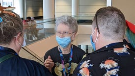 Shirley Curry talks to fans at PAX East 2022
