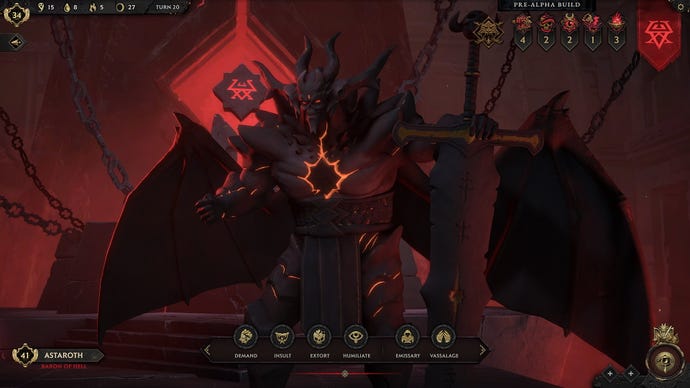 The dragon prince Astaroth from Solium Infernum (2023)