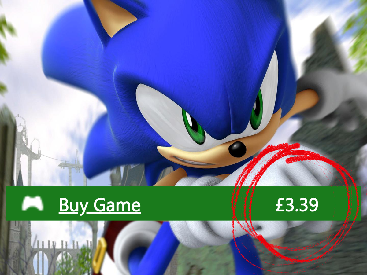 What is the deal with Sonic 1 and 3 on Xbox? It says they are