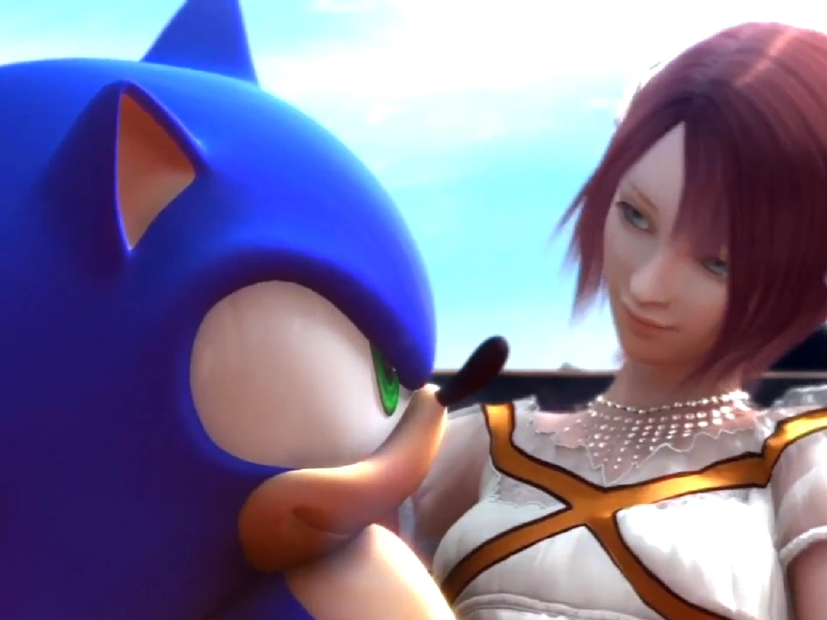 Don't worry, Sonic won't be kissing any more human women