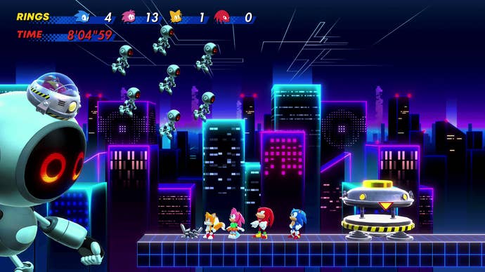 Sonic Superstars a la bonne ambiance, à tout le moins.