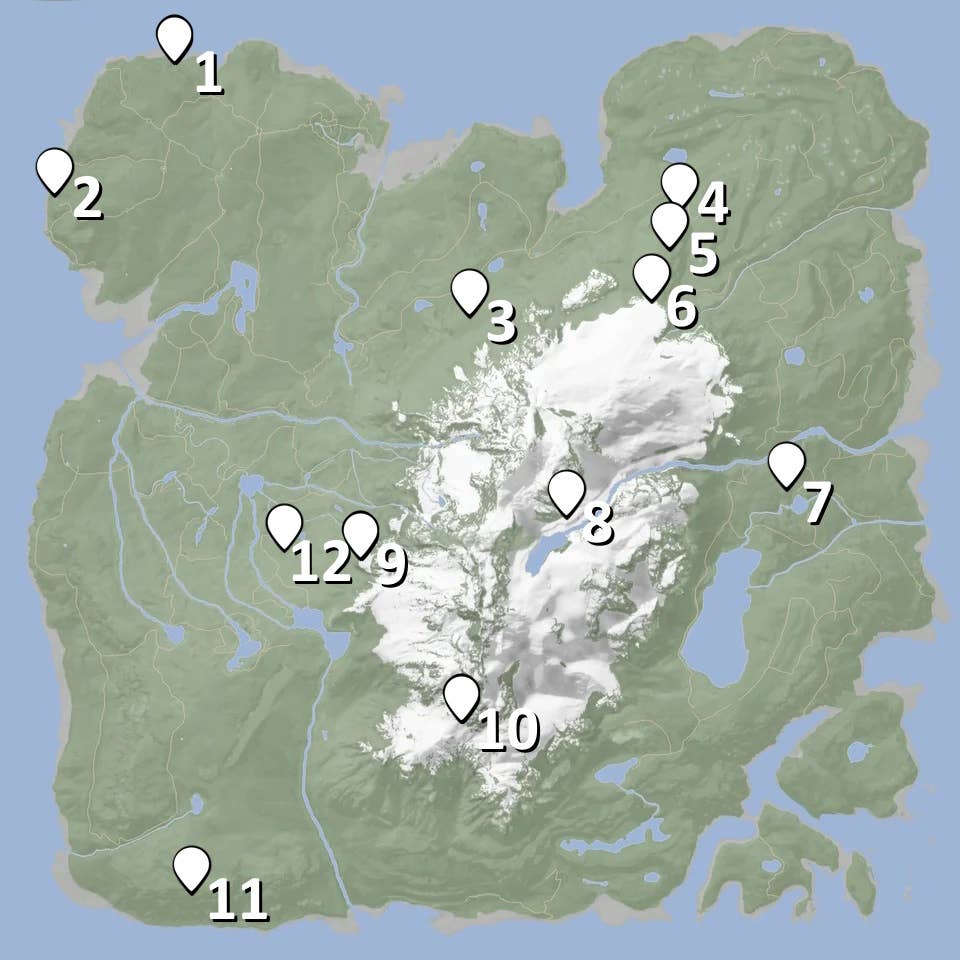 Sons of the Forest Hang Glider locations, how to use Hang Glider