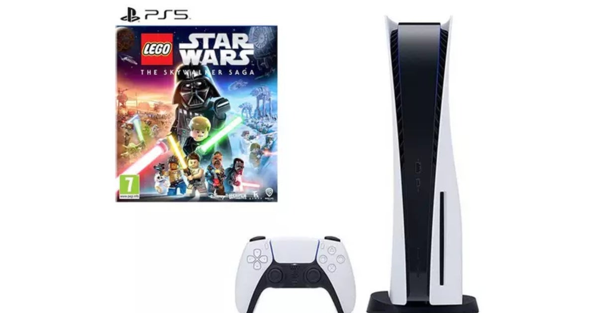 lego star wars the skywalker saga ps5 price history This PS5 Disc bundle with Lego Star Wars: The Skywalker Saga is now