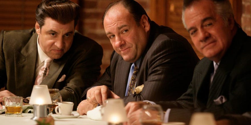 Screenshot from The Sopranos