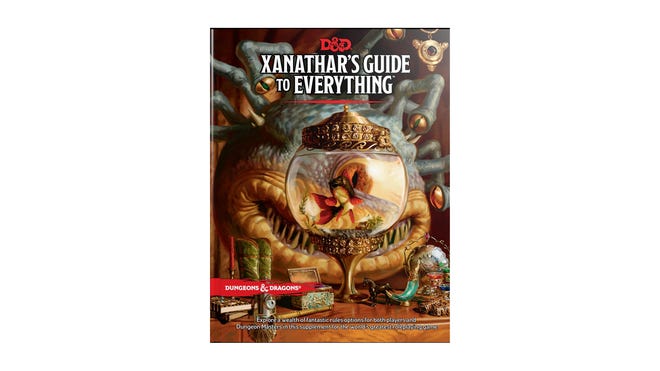 Dungeons & Dragons 5E book Xanathar's Guide to Everything.