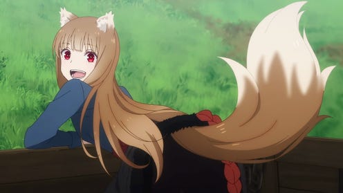 Spice and Wolf anime promotional image