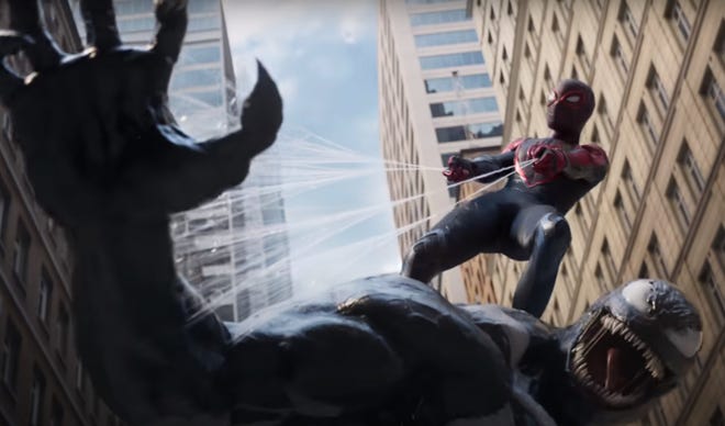 Spider-Man 2 trailer screencap