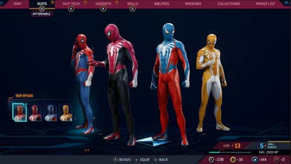 Spider-Man 2 Suits list, including how to unlock every costume for Peter  Parker and Miles Morales