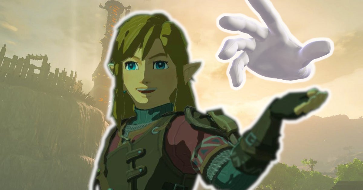 #Zelda Tears of the Kingdom: Spieler baut die perfekte Meisterhand aus Smash Bros nachher