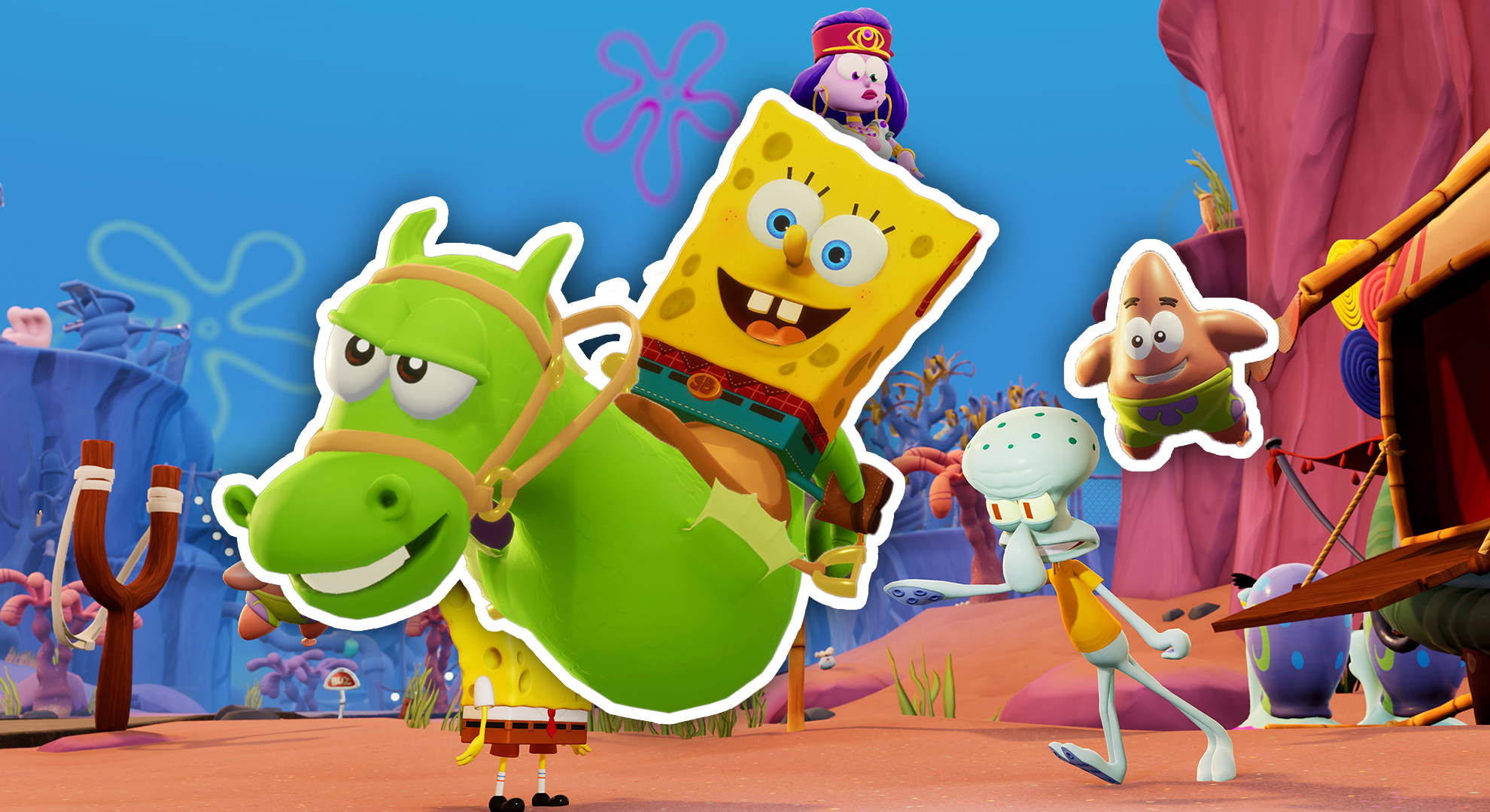 SpongeBob SquarePants The Cosmic Shake available on PS5 and Xbox Series X/S