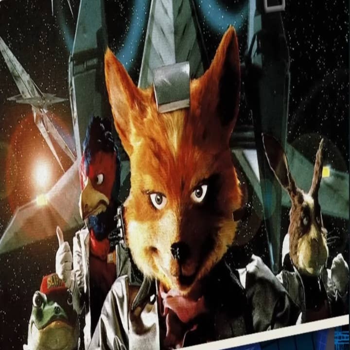 Star Fox Super Nintendo SNES Video Game Cover Poster 