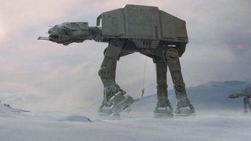 At-At on Hoth in Star Wars